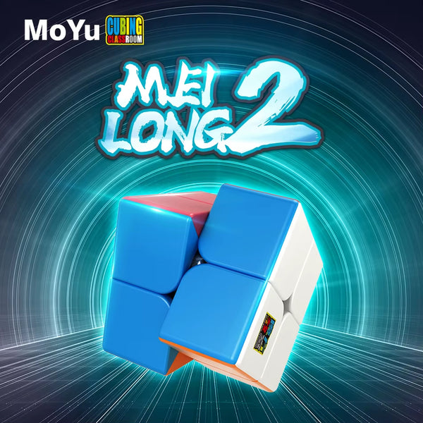 Moyu MFJS MeiLong 2 Non-Magnetic 2x2 Speed Cube
