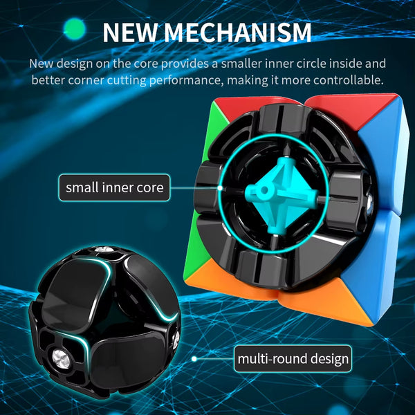 Moyu MFJS MeiLong 2 Non-Magnetic 2x2 Speed Cube