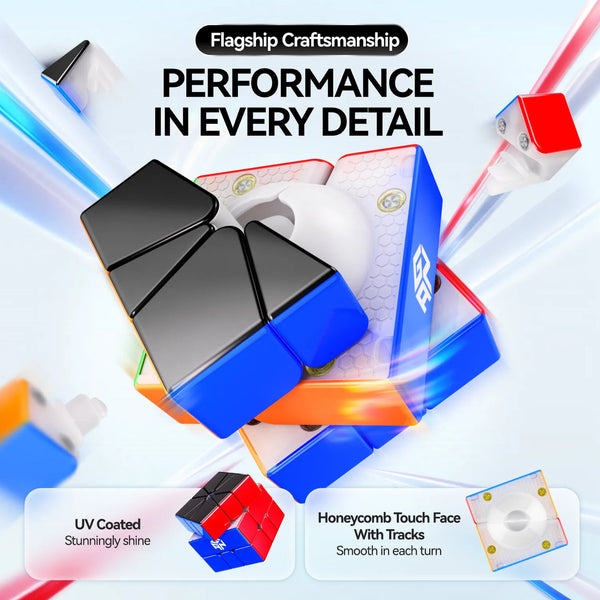 GAN SQ-1 MagLev UV Square-1 Speed Cube