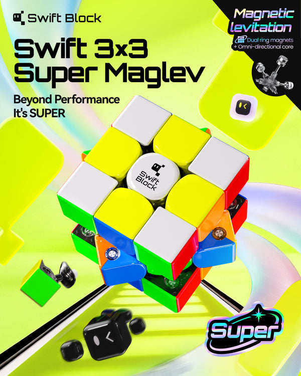 Swift Block 3x3 Super MagLev (UV Coated)
