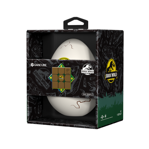 Dinosaur-Egg Version retail packaging with egg-shaped GANBOX