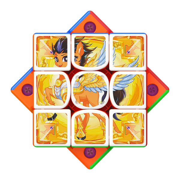 GAN 356 i Carry 4 Magnetic 3x3 Smart Cube (2026 CNY Year of the Horse Edition)